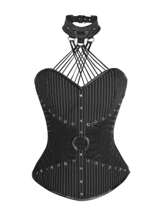 Steampunk-Corsage Vollbrust "Adien" Vorn
